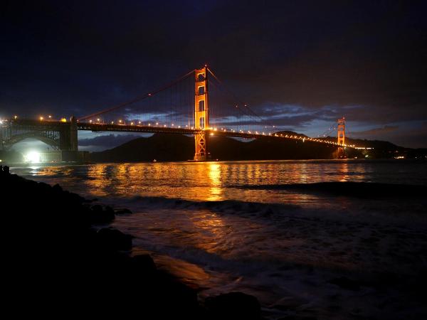 Twilight at the Golden Gate 7793 Twilight at the Golden Gate 7793