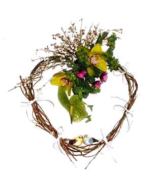 Heart Shape Floral Decoration