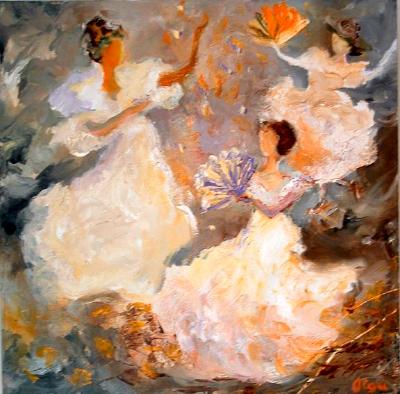 Three Dancers