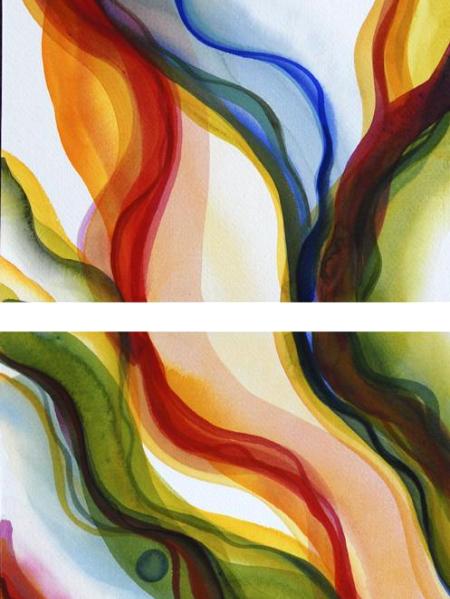 Green Vine Triptych, 2007 Green Vine Triptych, 2007