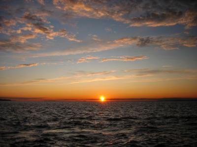 Sunset at Fire Island