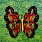 brass knuckles butterfly