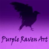 Purple Raven Art Purple Raven Art
