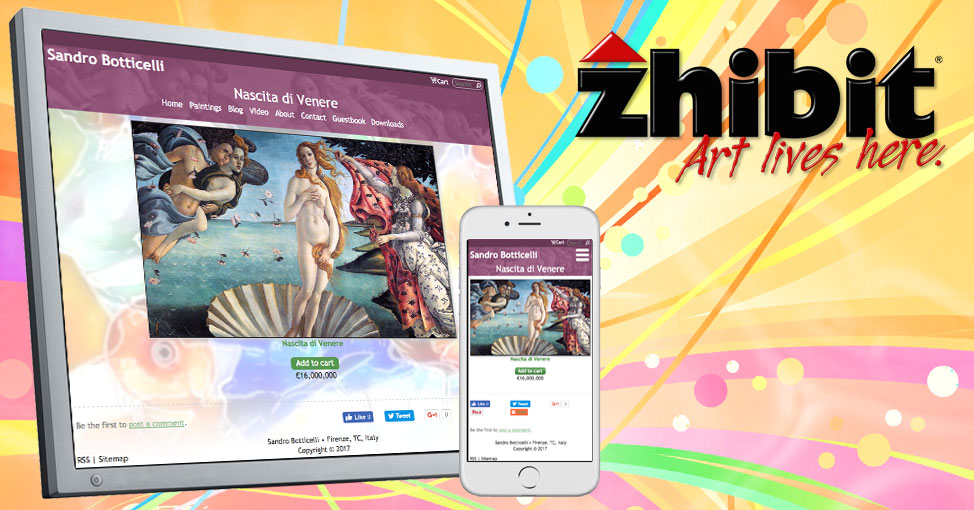 Artist website