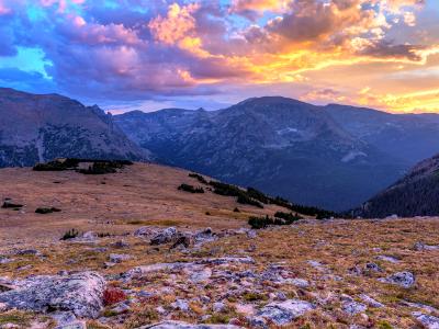 Ute Crossing Alpine Tundra Sunset Ute Crossing Alpine Tundra Sunset