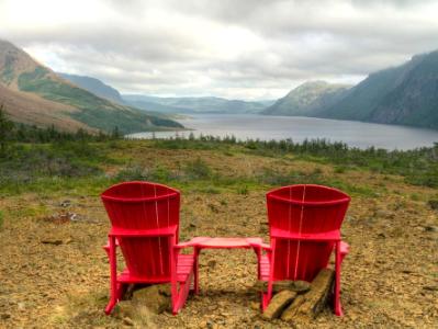Trout River Pond Trail's End Trout River Pond Trail's End