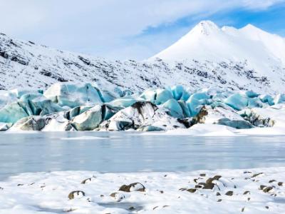 Blue Glacial Ice Blue Glacial Ice