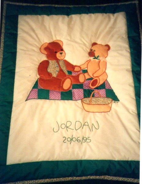 Personalised Baby Quilt