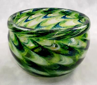 #10012514 Sm Bowl seahawk colors 3.5''HX5.5''W $110.00