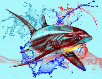Blood in the water - Thresher Shark Light Blood in the water - Thresher Shark Light