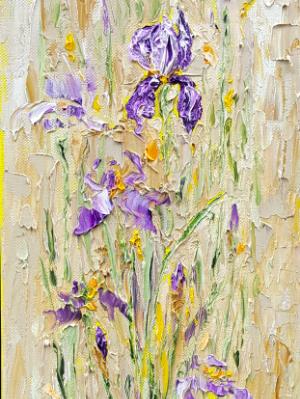 Purple Iris 1 (sold)