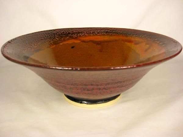 110925.A Large Ribbed Bowl