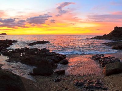Playa Ocotal Sunset Panorama Playa Ocotal Sunset Panorama