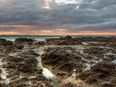 Tidal Pool Sunset Tidal Pool Sunset