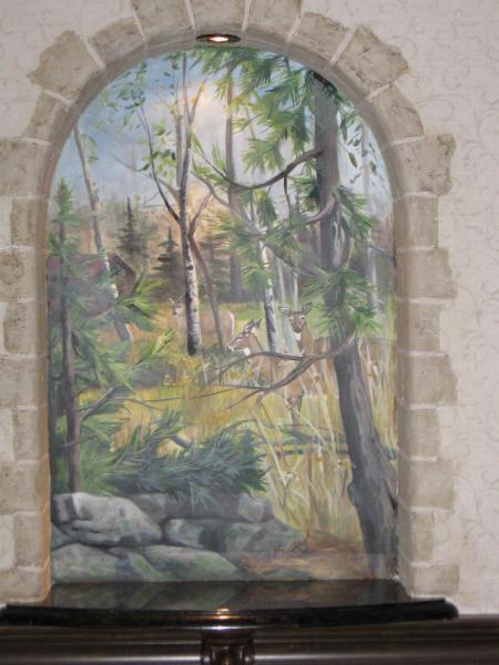 Niche mural