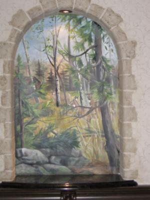 Niche mural