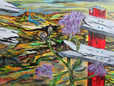 The Thistles Shall Welcome the Honey Bees and the Honey Bees Shall Bring the World Back into Bloom. The Thistles Shall Welcome the Honey Bees and the Honey Bees Shall Bring the World Back into Bloom.
