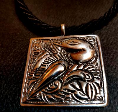 Sterling Silver Totem Pendant