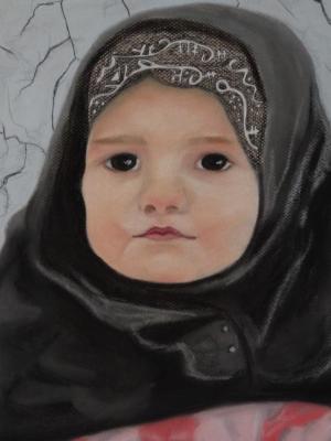 Small Girl in Scarf Small Girl in Scarf