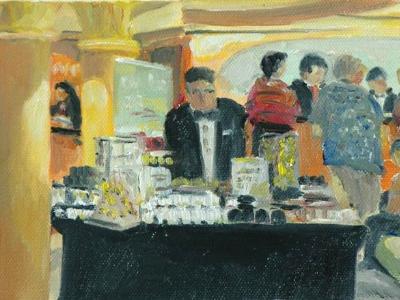 Perfume and Jewelry Vendor on Cruise Ship 