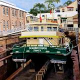 "Scarborough" in the Balmain Dry Dock