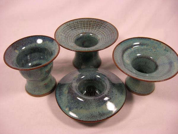 120424.BDEJ Flower Vases with Multiple Glazes