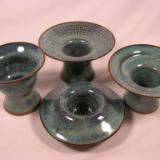 120424.BDEJ Flower Vases with Multiple Glazes