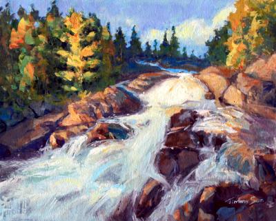Ragged Falls, Algonquin Park