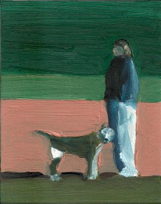 "Figure with Dog"