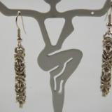 E-65 Sterling Silver Chain Earrings