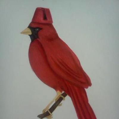 Cardinal in fez 