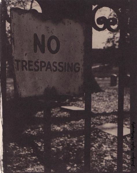 No Trespassing