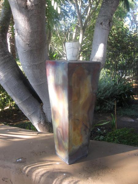 Raku Bottle 3