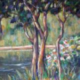 "By the Pond" - SOLD
