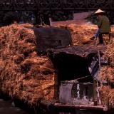 Chinese Hay barge