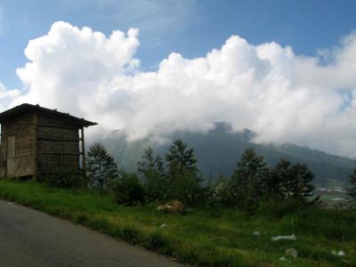 mountain clouds