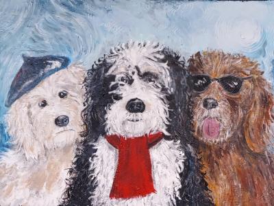 Cool Dudes - Margaret Moran, Artist Cool Dudes - Margaret Moran, Artist