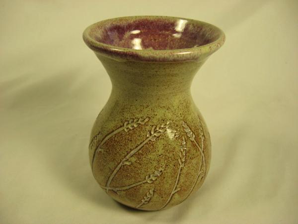 110505.A Wheat Carved Vase
