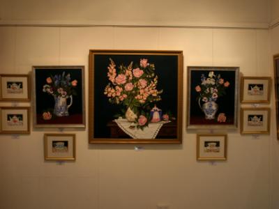 Gallery Display as hung at Lorn Gallery