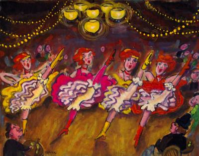 Four Red Heads of Moulin Rouge Four Red Heads of Moulin Rouge