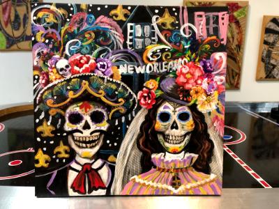 Day of the dead in New Orleans Day of the dead in New Orleans