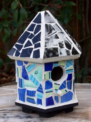 Blue Birdhouse Blue Birdhouse