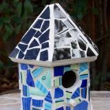 Blue Birdhouse