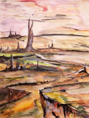 The foreboding land the welcomes all who have used the earth with casual disregard and greedy intent. The foreboding land the welcomes all who have used the earth with casual disregard and greedy intent.