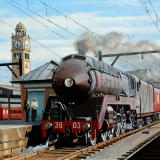 Locomotive 3803 at Sydney Terminal