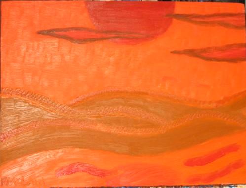 Orange Landscape