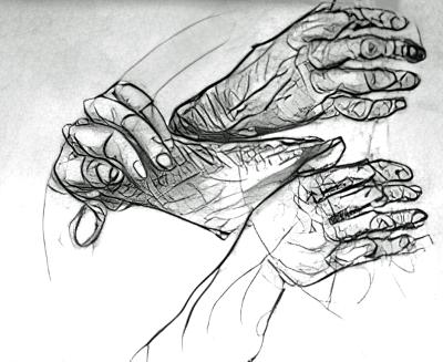 Hand Study Hand Study