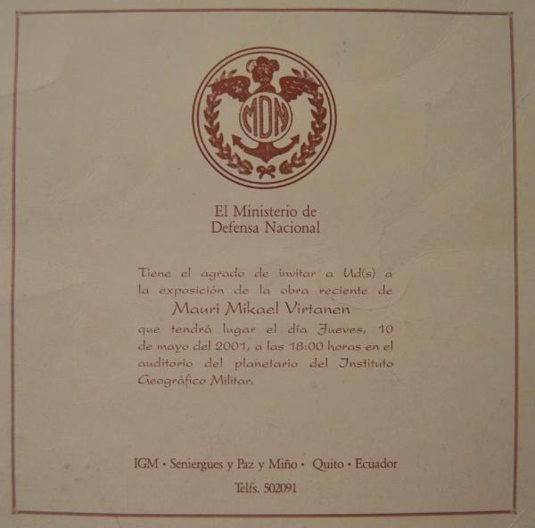 Ecuador 2001
