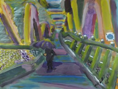 Waterfront 18"x24" acrylic on canvas board Waterfront 18"x24" acrylic on canvas board