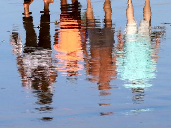 Reflections of a Walk on the Beach